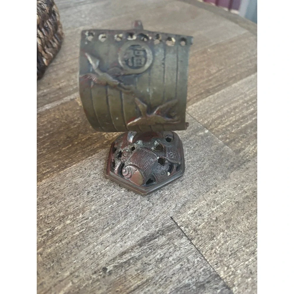Vintage‎ Japanese Koro Bronze Decor